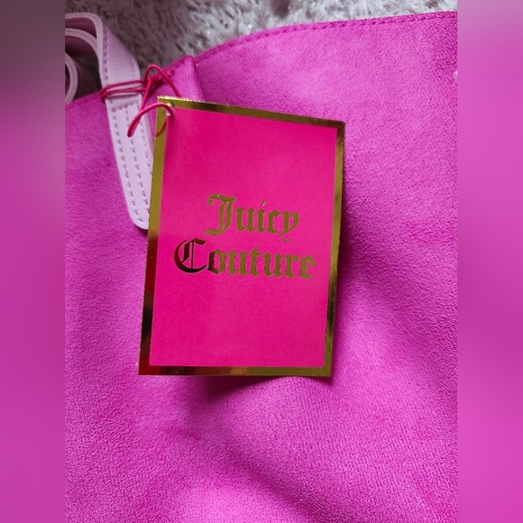 Juicy Couture NWT Pink Modern Tote Bag NIP - Picture 5 of 7